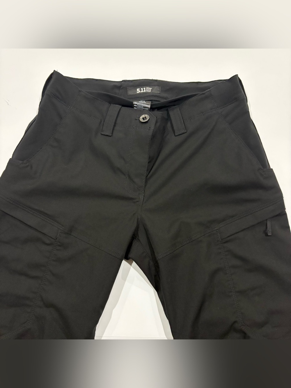 5.11 Tactical Stryke Pants Womens 8 Regular Black Flex Tac Cargo Ripstop - Picture 5 of 10